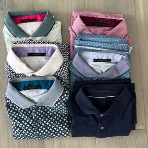 Greyson size large golf shirts